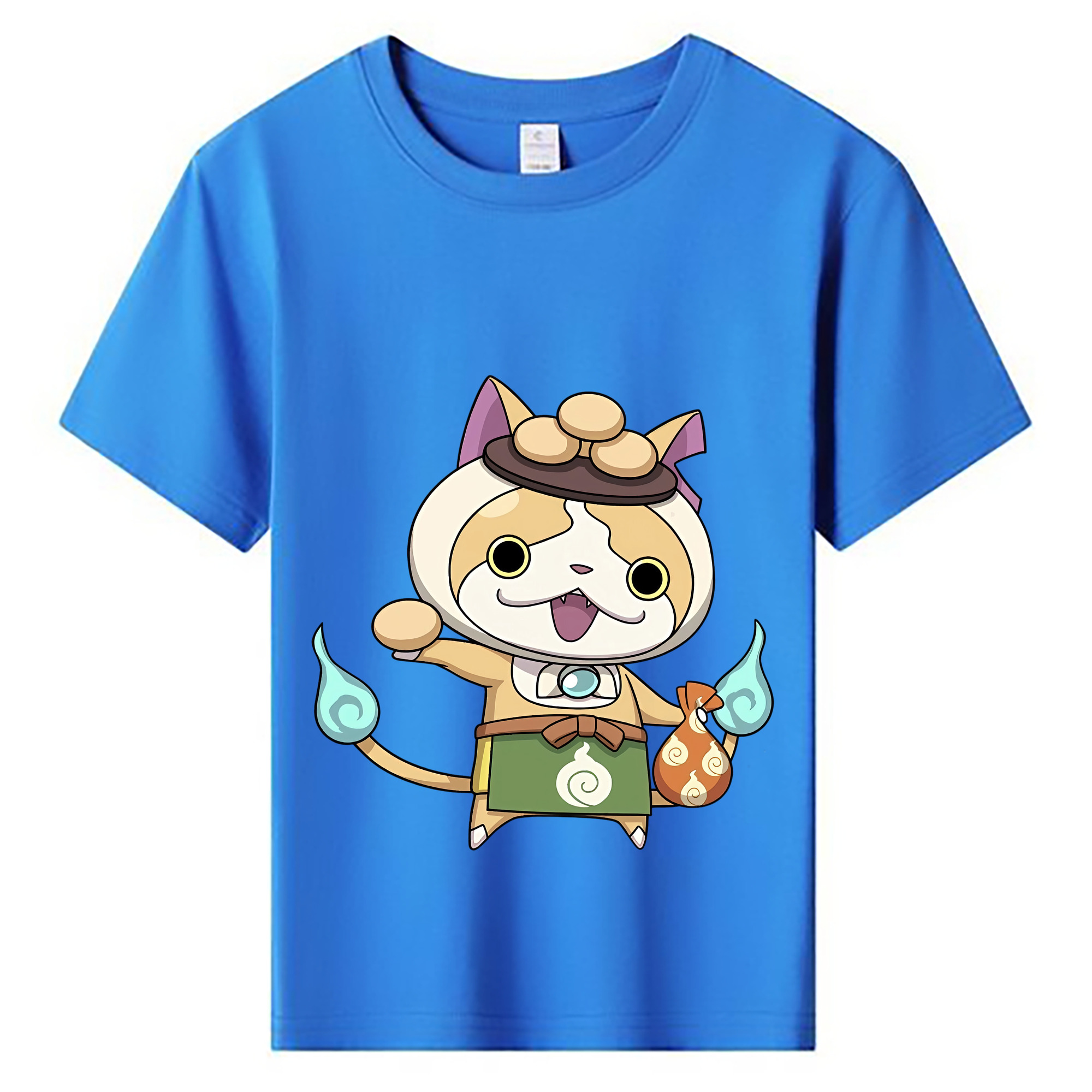 （画像用） 妖怪ウォッチ Yo-kai Watch 綿100％キッズTシャツ（フロントプリント）